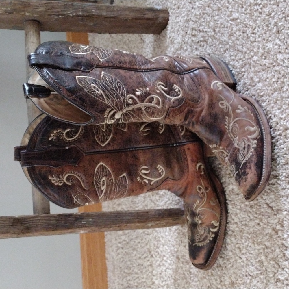 Circle G dragonfly boots